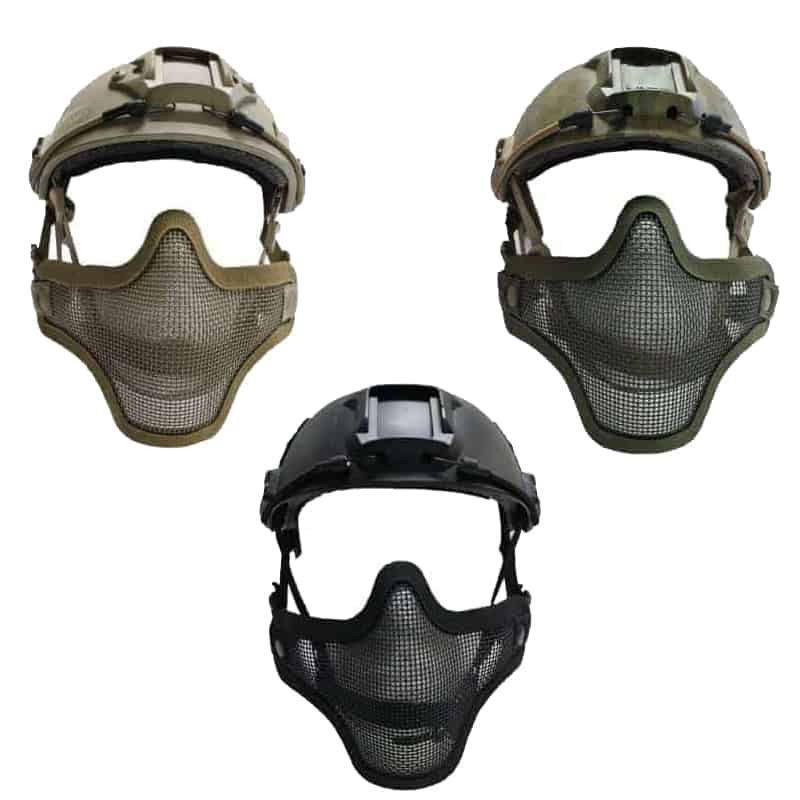 Detail Airsoft Maske Helm Nomer 11