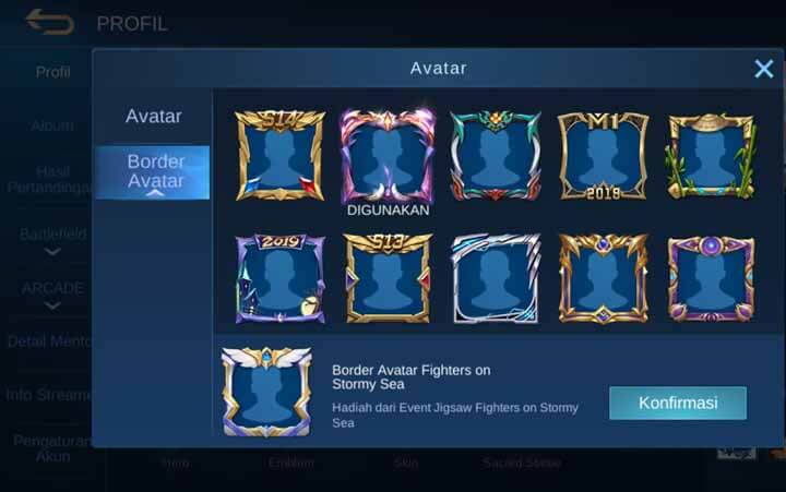 Detail Foto Bingkai Mobile Legend Nomer 15