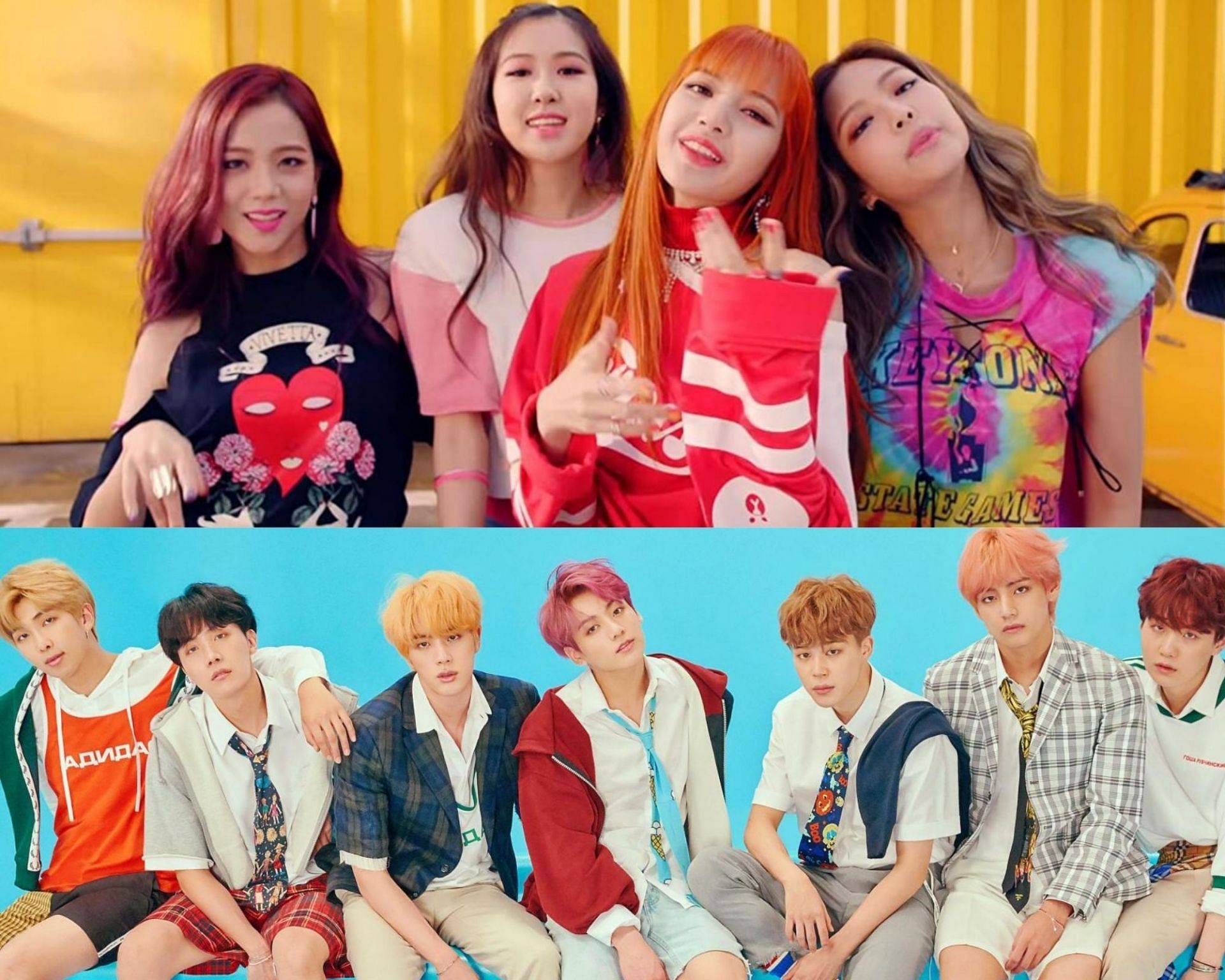 Download Foto Blackpink And Bts Nomer 39