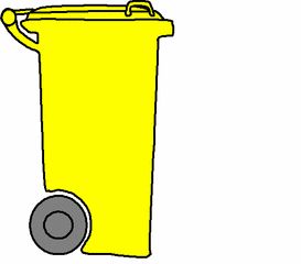 Gelbe Tonne Clipart - KibrisPDR