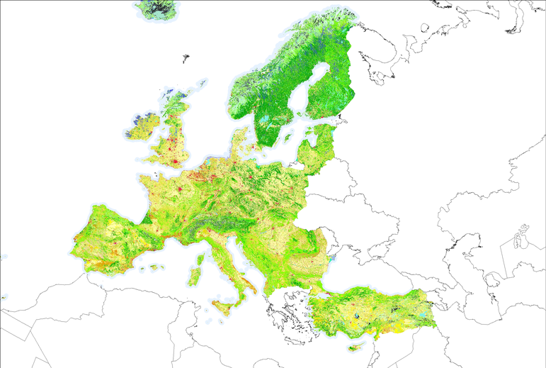 Detail Land Karte Europa Nomer 14