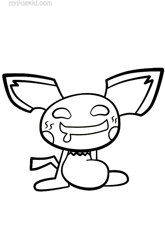 Detail Pokemon Ausmalbilder Pichu Nomer 27