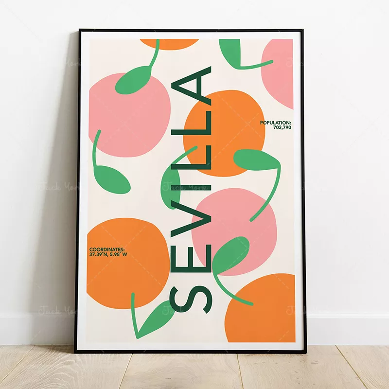 Detail Poster Modern Art Nomer 25