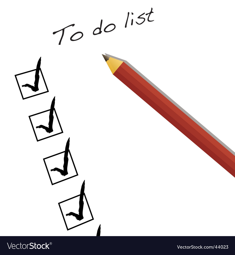 Detail To Do List Clipart Nomer 6