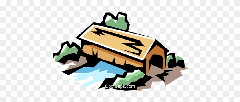 Detail Covered Bridge Clip Art Nomer 4