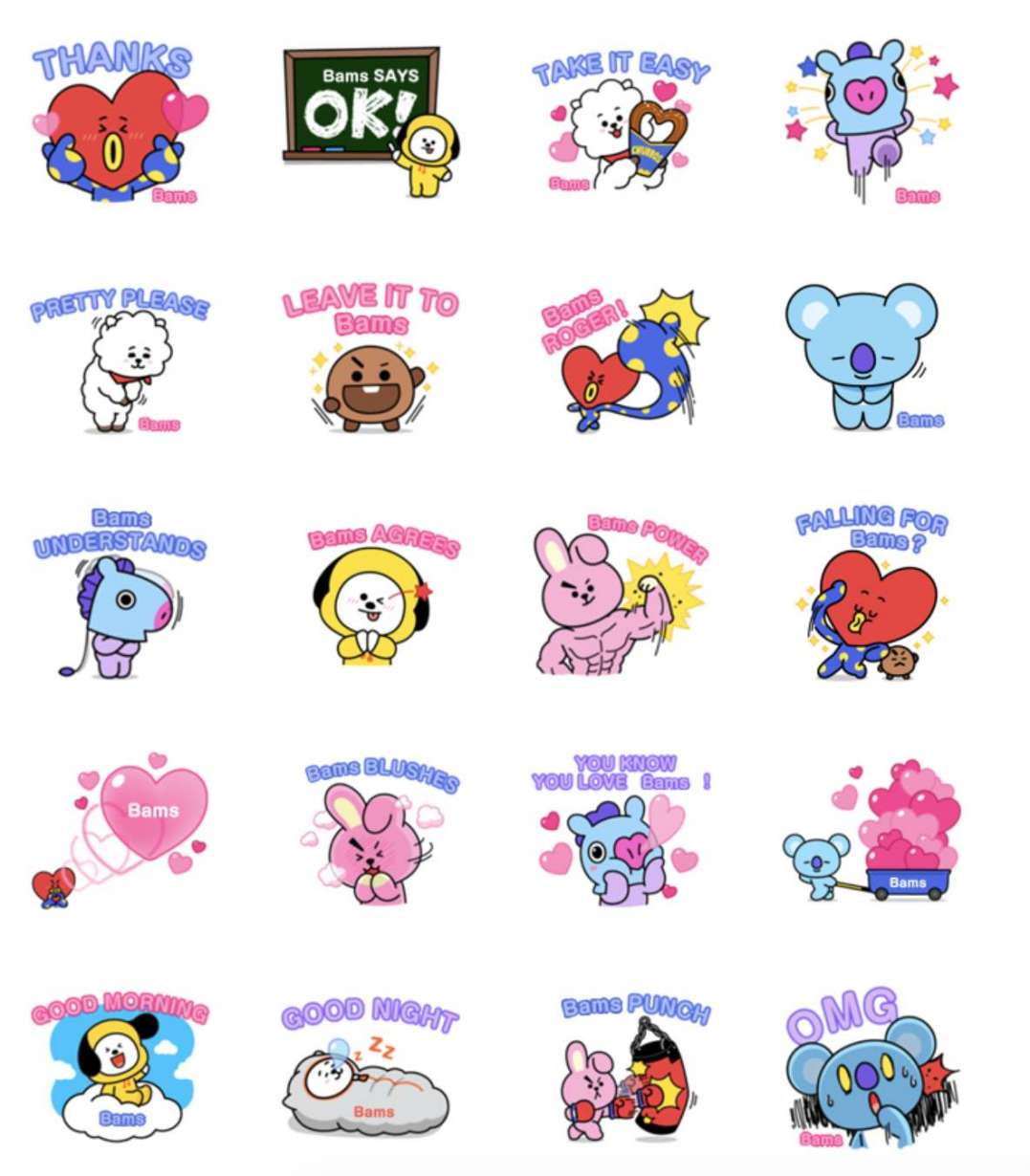 Detail Foto Bt21 Beserta Namanya Nomer 2