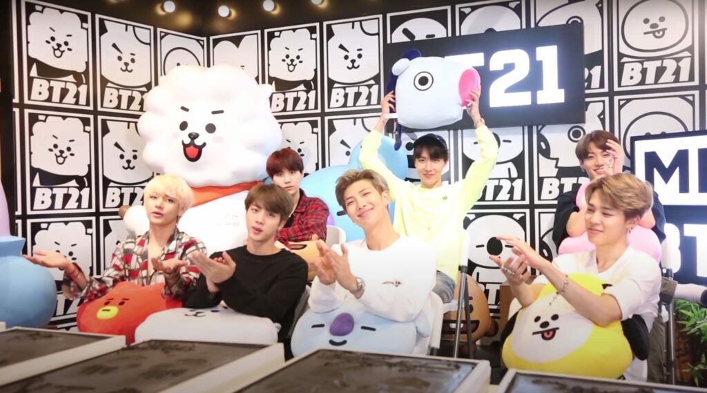 Detail Foto Bt21 Dan Bts Nomer 10