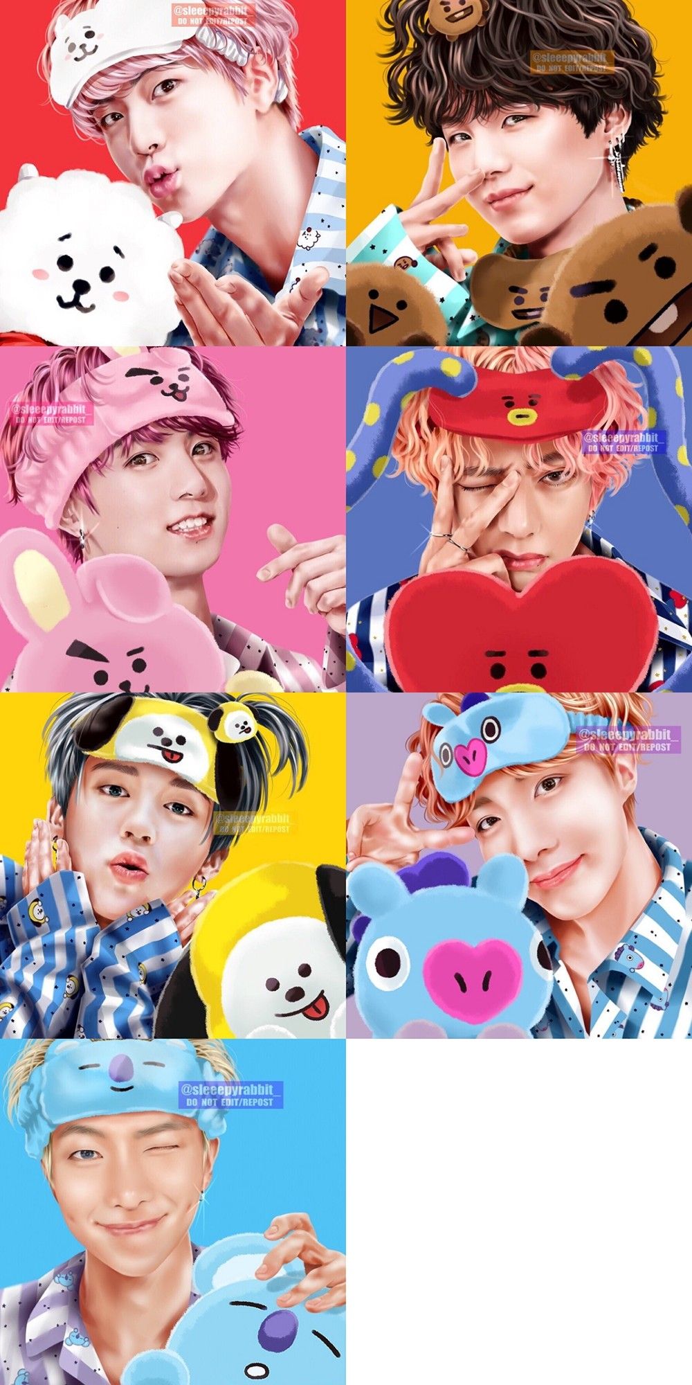 Detail Foto Bt21 Dan Bts Nomer 4