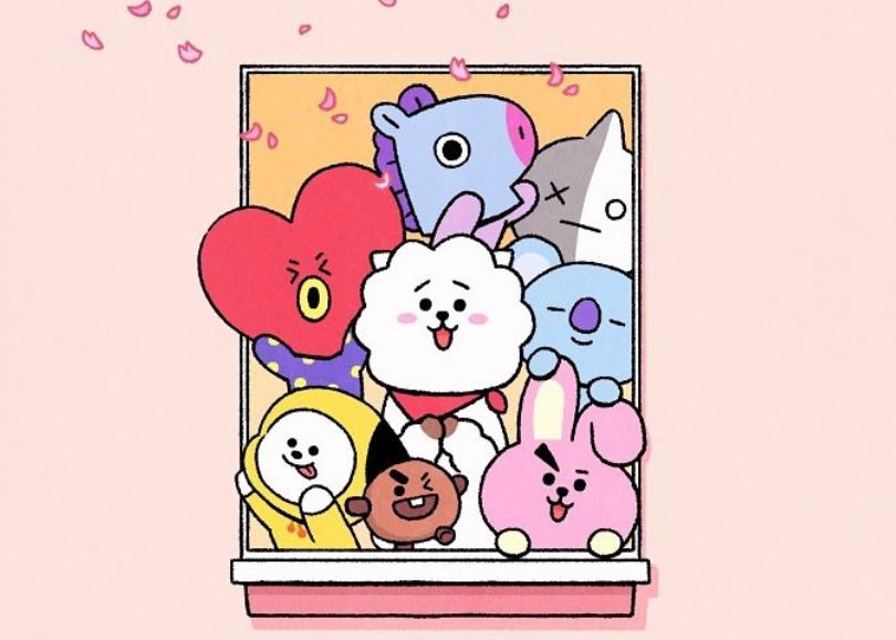 Download Foto Bt21 Dan Namanya Nomer 10