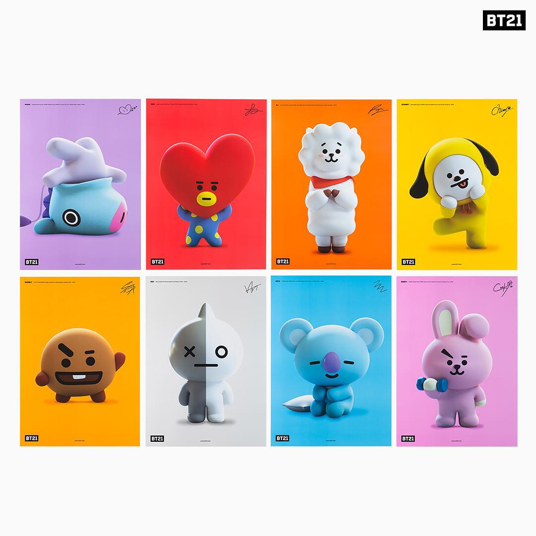 Detail Foto Bt21 Dan Namanya Nomer 2