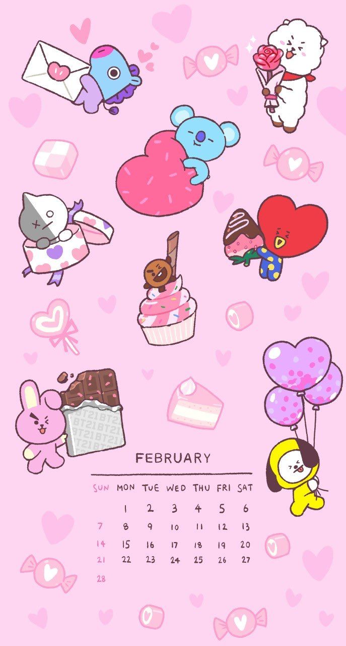 Detail Foto Bt21 Wallpaper Nomer 22