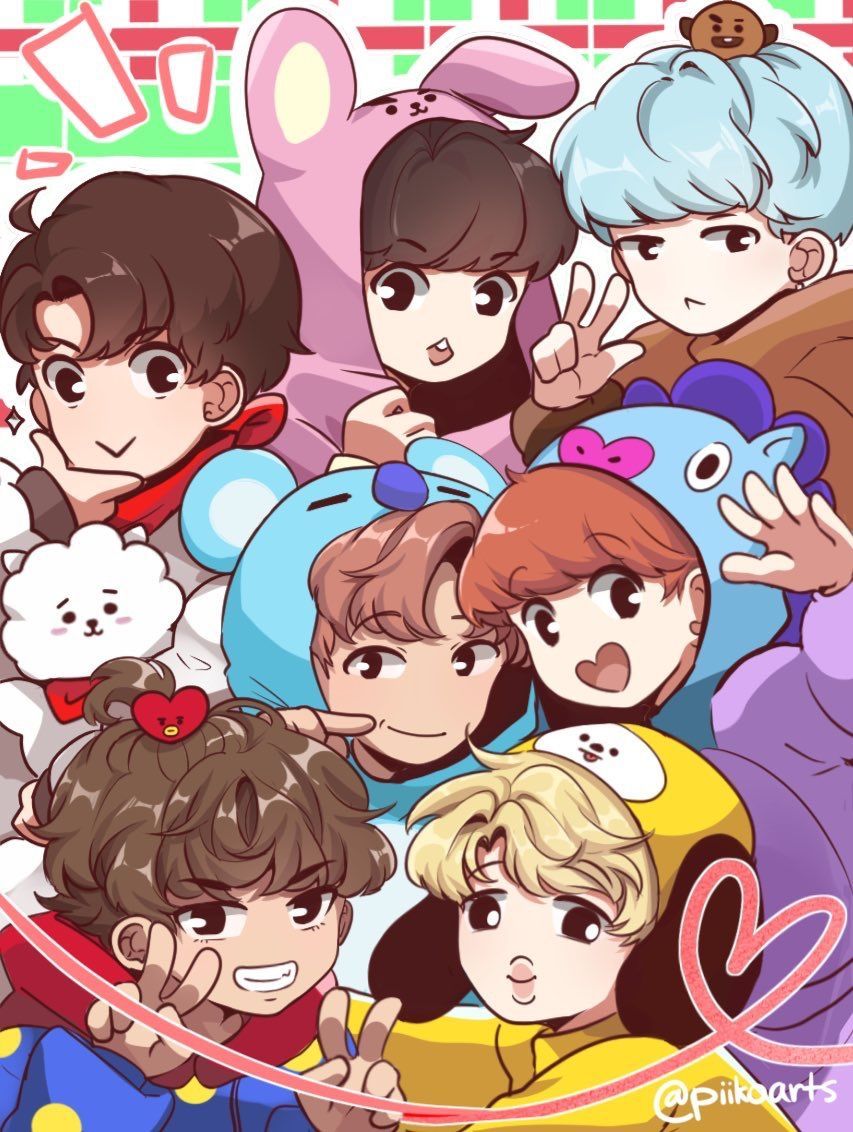 Detail Foto Bt21 Wallpaper Nomer 28