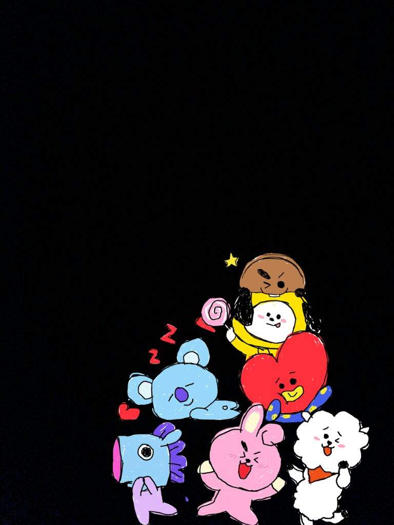 Detail Foto Bt21 Wallpaper Hd Nomer 22