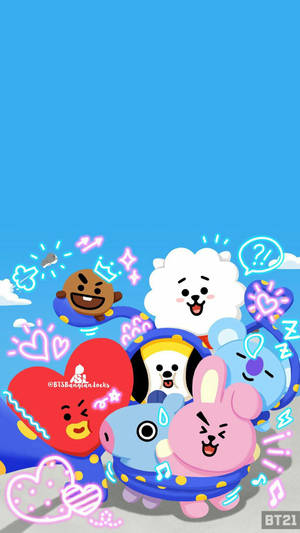 Detail Foto Bt21 Wallpaper Hd Nomer 27