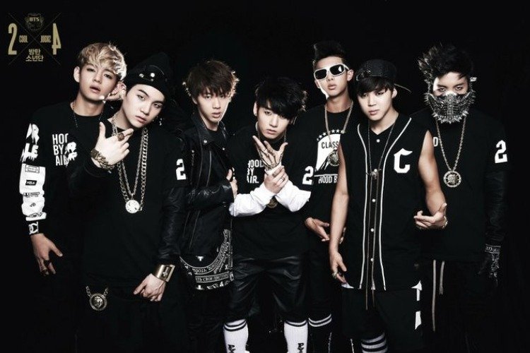 Detail Foto Bts Awal Debut Nomer 2