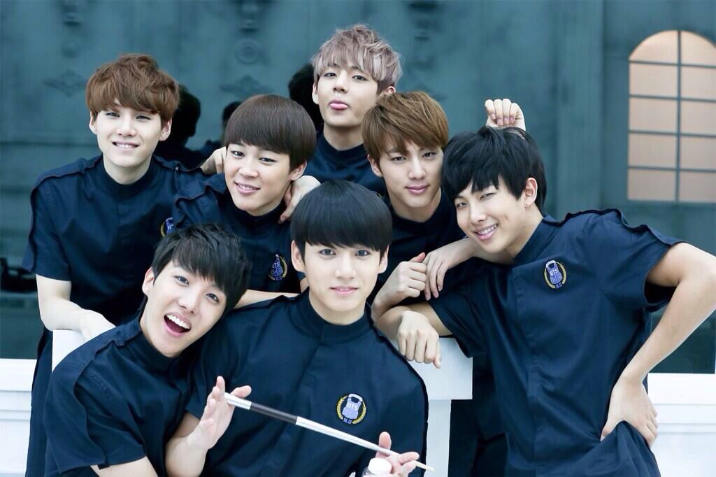 Detail Foto Bts Awal Debut Nomer 3
