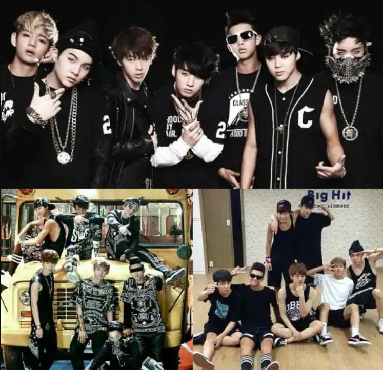 Detail Foto Bts Awal Debut Nomer 44