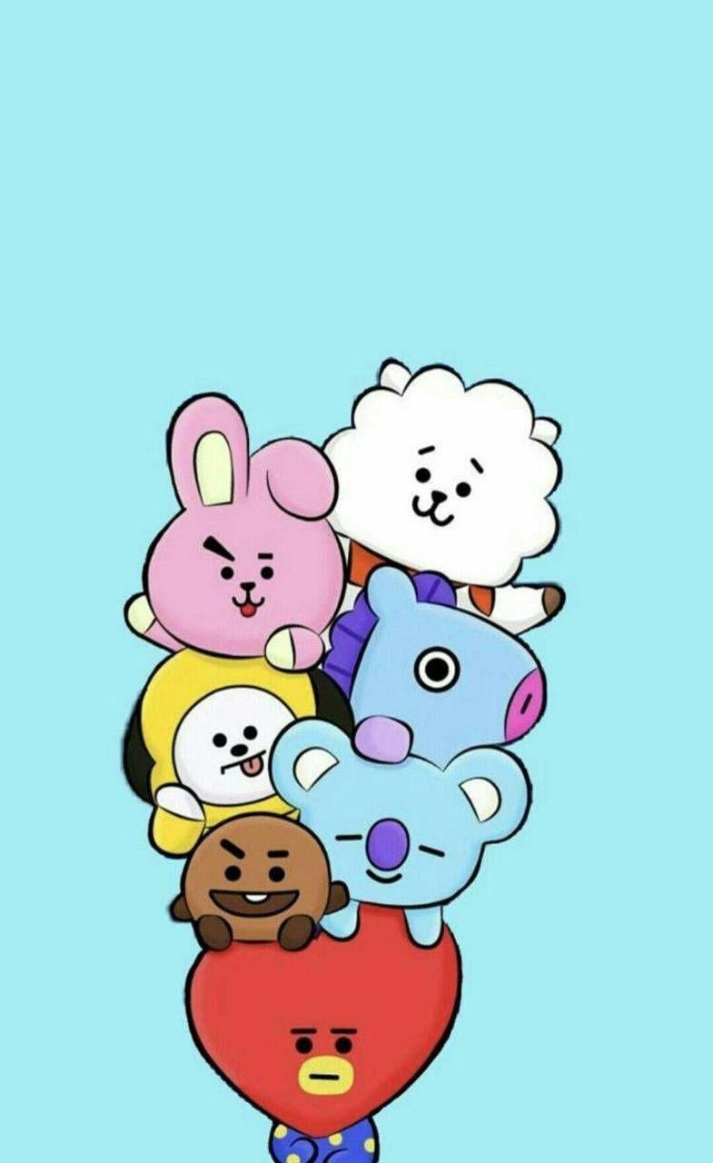 Detail Foto Bts Dan Bt21 Nomer 16