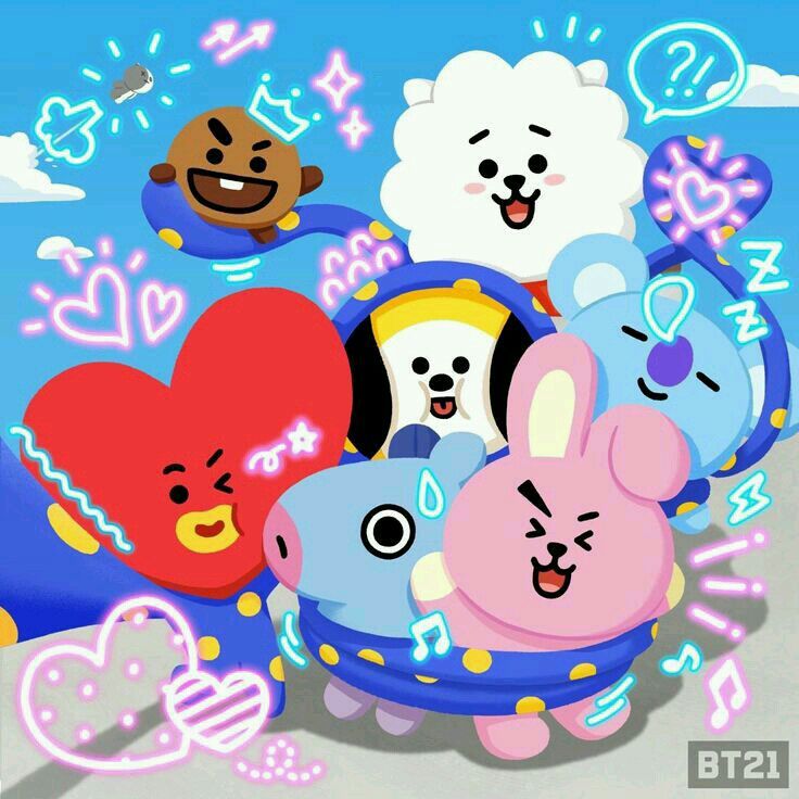 Detail Foto Bts Dan Bt21 Nomer 34