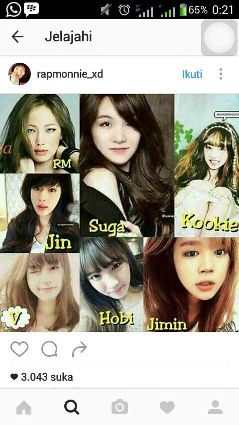Detail Foto Bts Menjadi Perempuan Nomer 12