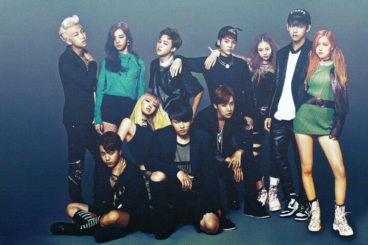 Detail Foto Bts Sama Blackpink Nomer 2