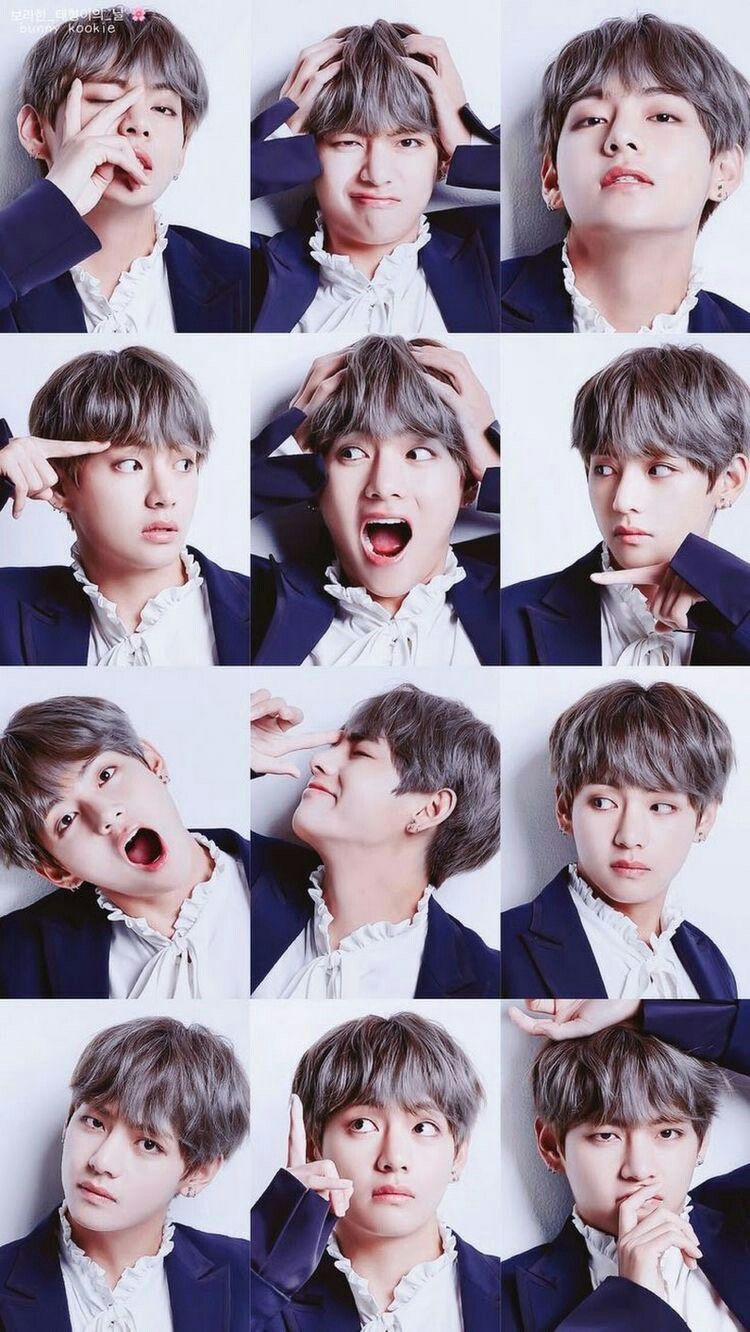 Detail Foto Bts V Lucu Nomer 19