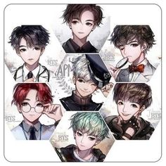 Detail Foto Bts Versi Anime Nomer 5