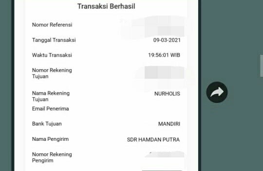 Detail Foto Bukti Transfer Pulsa Nomer 29