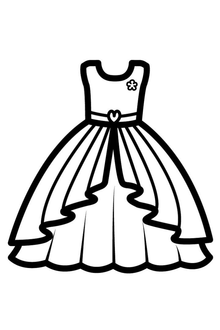 Detail Robe Drawing Nomer 11