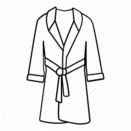 Detail Robe Drawing Nomer 6