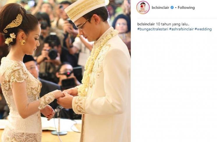 Detail Foto Bunga Citra Lestari Dan Ashraf Sinclair Nomer 37