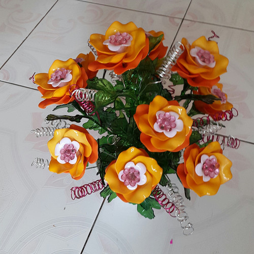 Detail Foto Bunga Mawar Orange Nomer 43
