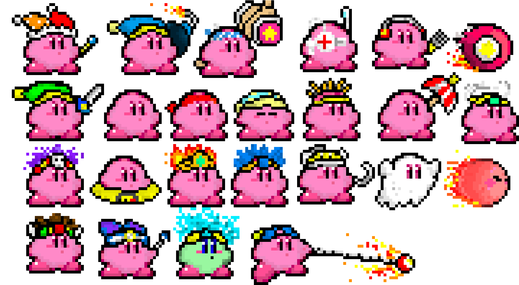 Detail Kirby Pixel Nomer 3