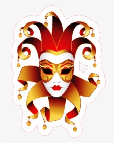 Detail Mascara Carnaval Vector Nomer 22