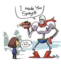 Detail Papyrus Undertale Spaghetti Nomer 14