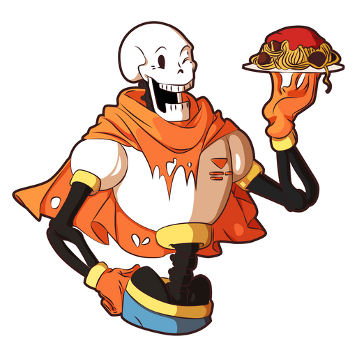 Detail Papyrus Undertale Spaghetti Nomer 5