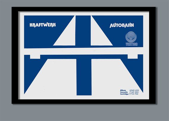 Detail Poster Kraftwerk Autobahn Nomer 9