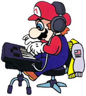 Detail Super Mario Keyboard Nomer 2