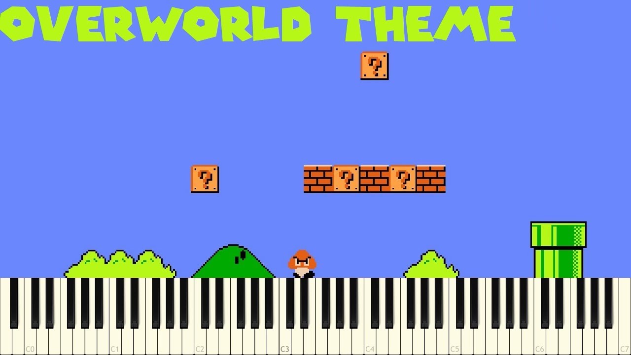 Detail Super Mario Keyboard Nomer 3