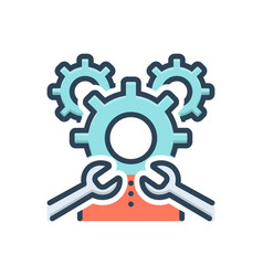 Detail Vector Art 3d Machinist Nomer 5