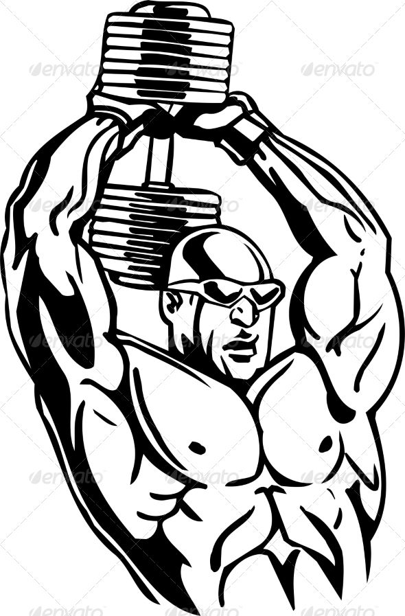 Detail Bodybuilding Logo Nomer 21