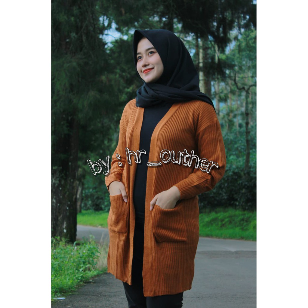 Detail Foto Cardigan Panjang Nomer 37