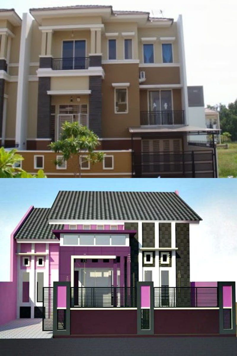 Foto Cat Rumah Minimalis Modern - KibrisPDR