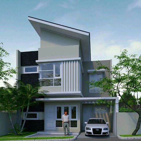 Detail Foto Cat Rumah Minimalis Modern Nomer 43