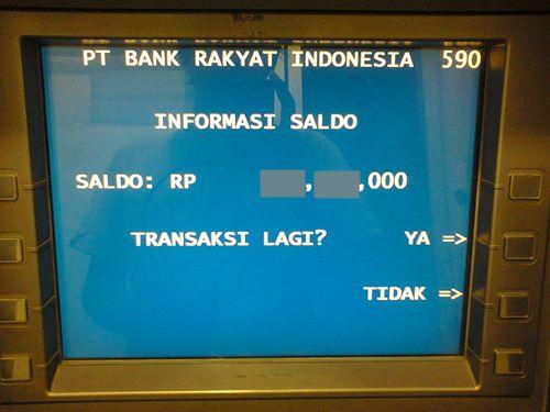 Detail Foto Cek Saldo Atm Nomer 29