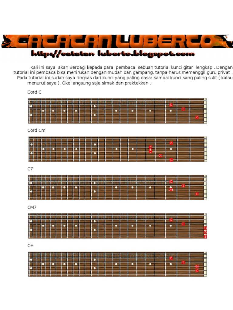 Detail Foto Chord Gitar Lengkap Nomer 14