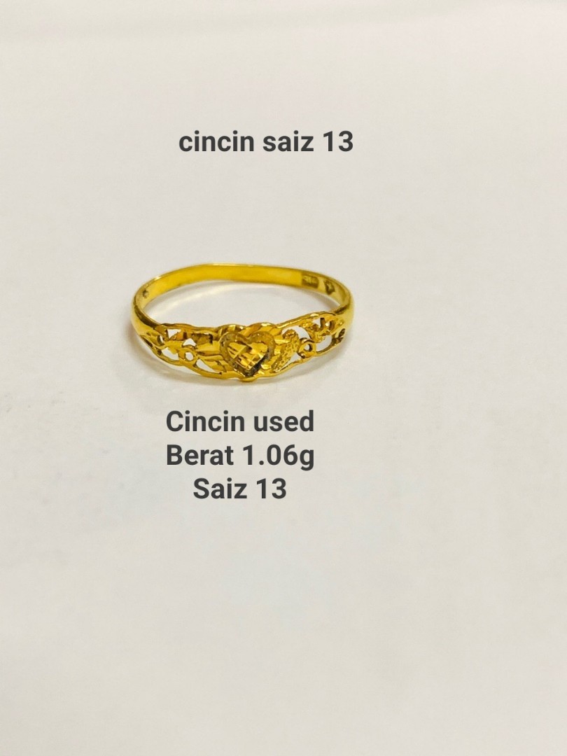 Detail Foto Cincin Emas Nomer 22