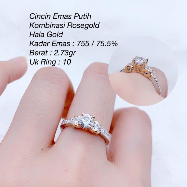 Detail Foto Cincin Emas Putih Nomer 31