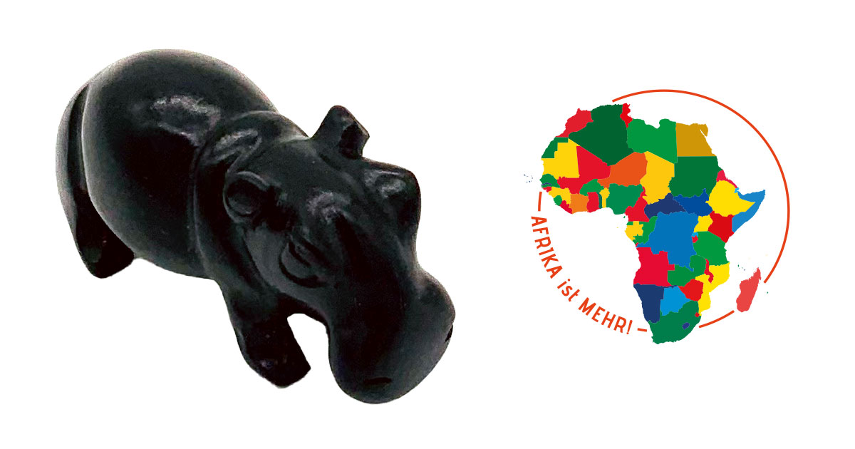 Holz Nilpferd Afrika - KibrisPDR