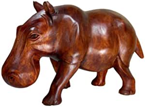Detail Holz Nilpferd Afrika Nomer 3